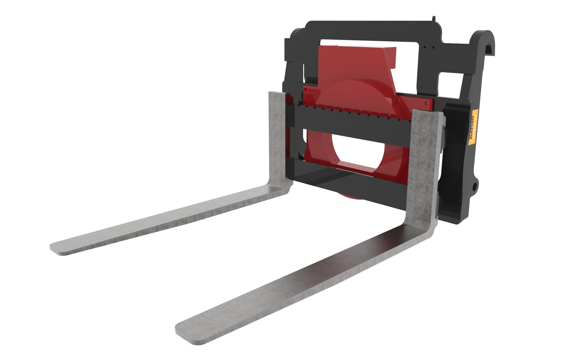 pallet fork rotator